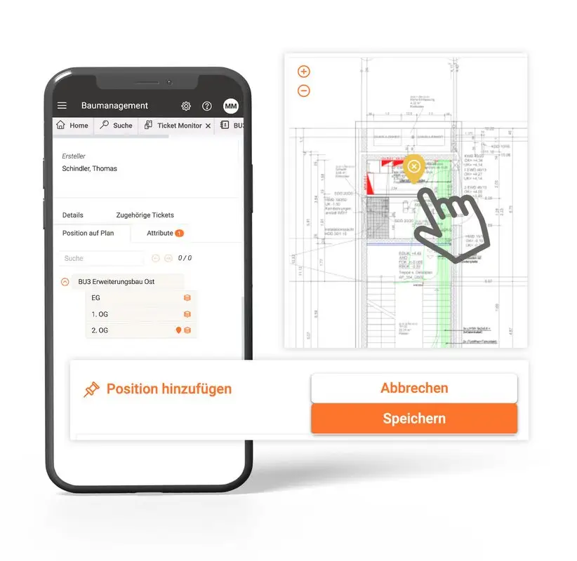 Detailed views at the touch of a button
