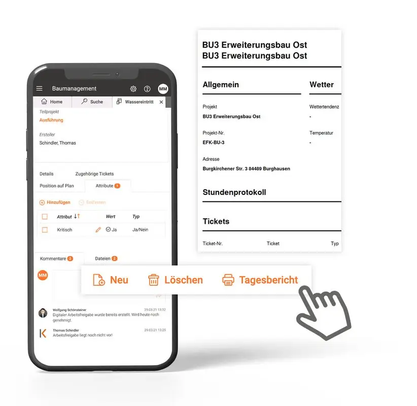 Contract and document management
